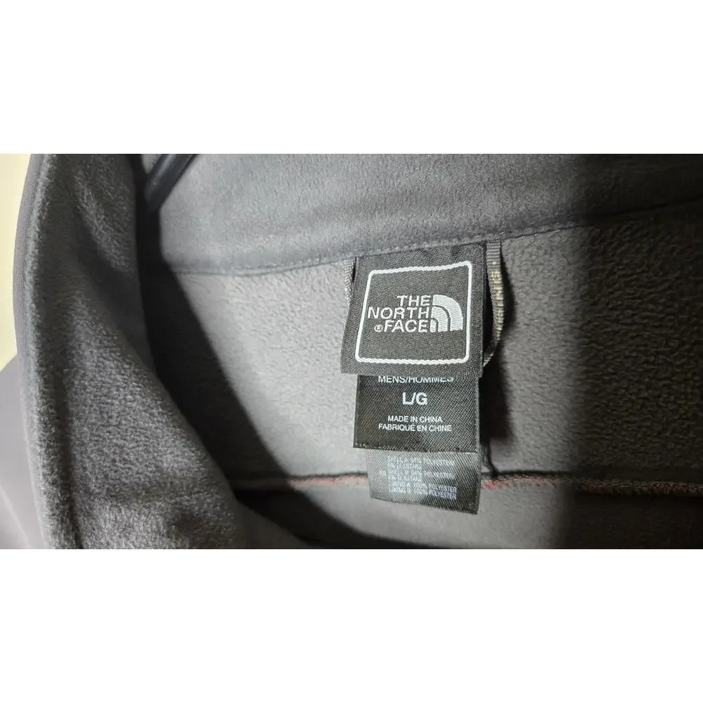 The North Face Mens APEX Bionic Softshell Jacket Red/asphalt Grey Size Large